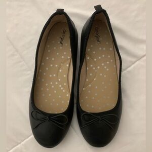 Girls Diana Slip-On Ballet Flats 3 Black Cat & Jack